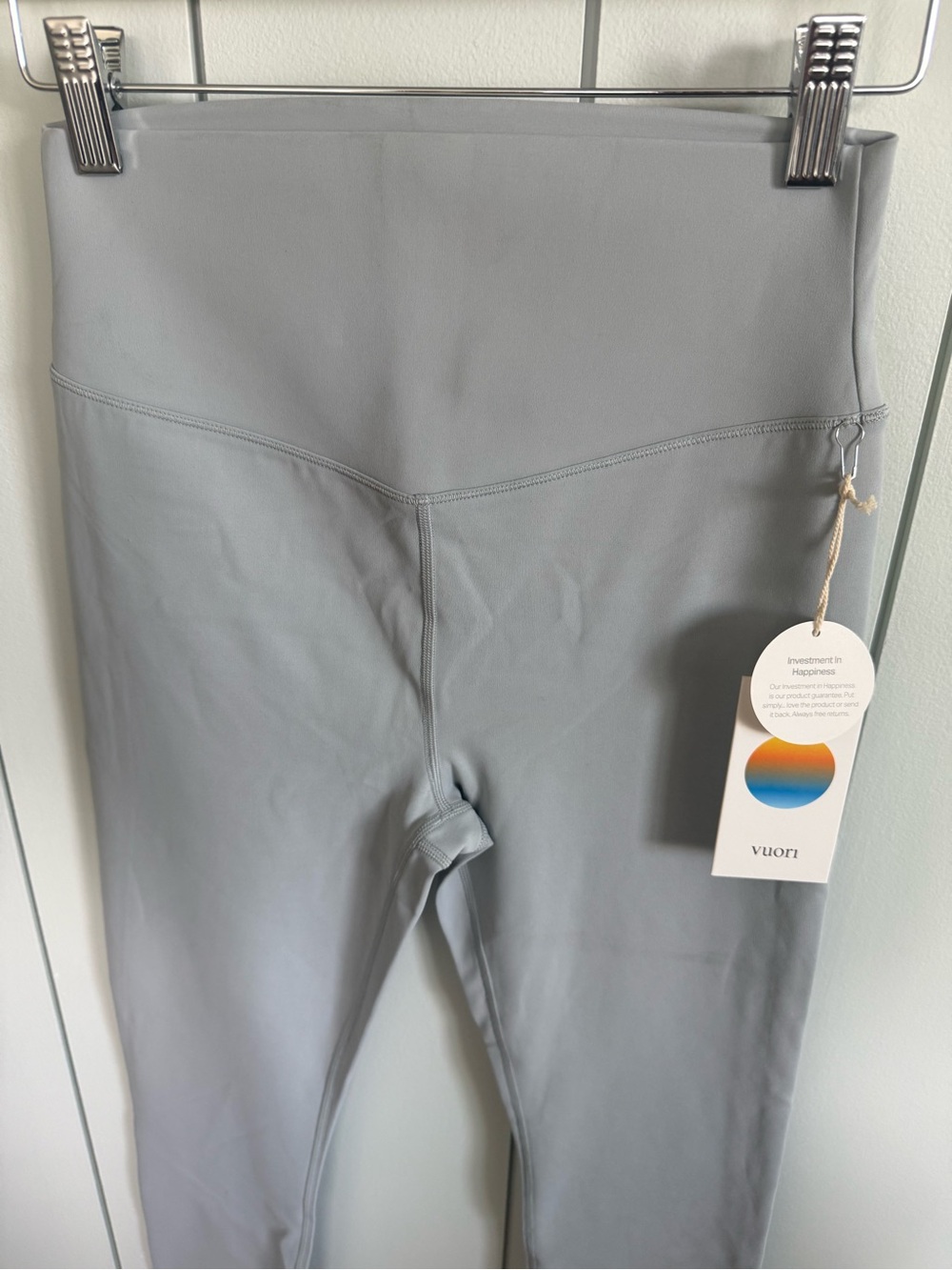 New Vuori Chilled Out Leggings in Chalk Blue Size Medium - Picture 6 of 11